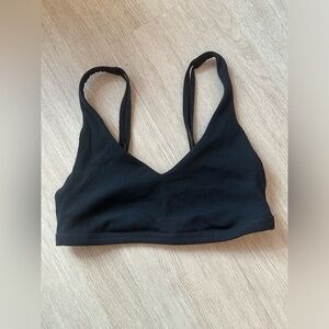 OFFLINE By Aerie Ribbed Plunge Sports Bra | Size Medium